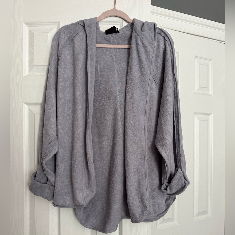 Urban Outfitters (out from under) purple oversized lounge cardigan